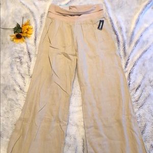 Old Navy wide-leg linen pants